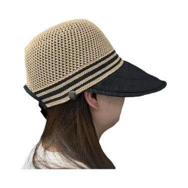 Imagem de Chapéu Feminino De Verão De Secagem Rápida Com Proteção Solar, Máscara