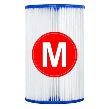 Imagem de Refil de Cartucho Filtrante para Piscina Tipo m para Água Limpa e Cris