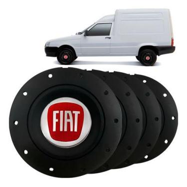 Imagem de Kit 4 Carlota Central Fiat Fiorino Palio Aro 13 14 15 Amarok Jogo Calo