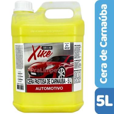 Imagem de Cera Pastosa de Carnaúba Automotiva - 5 Litros - Brilho Xike