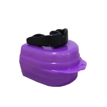 Imagem de Protetor Bucal Moldável Simples com Estojo Pulser, Preto