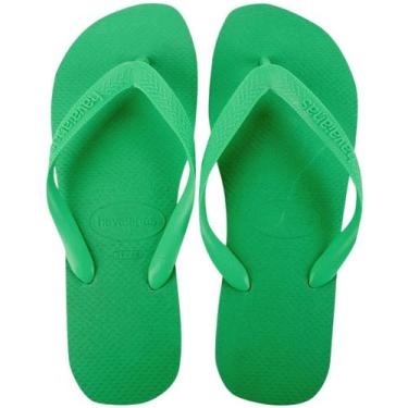 Imagem de Chinelo Feminino de Dedo Casual Havaianas Top 4000029 Verde N 41