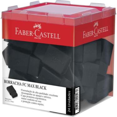 Imagem de Borracha Colorida FC MAX BLACK - FABER-CASTELL