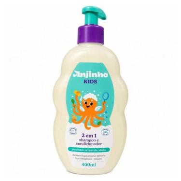Imagem de Shampoo 2 em 1 Anjinho Kids 400ml - Parentex