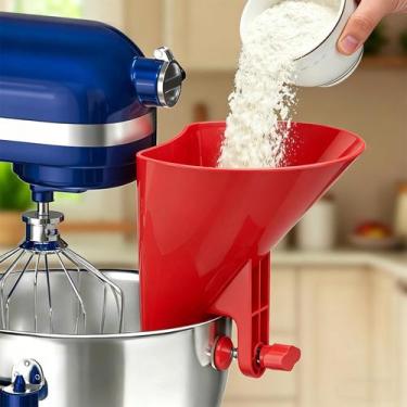 Imagem de Funil para farinha KingofKings para acessórios da batedeira KitchenAid