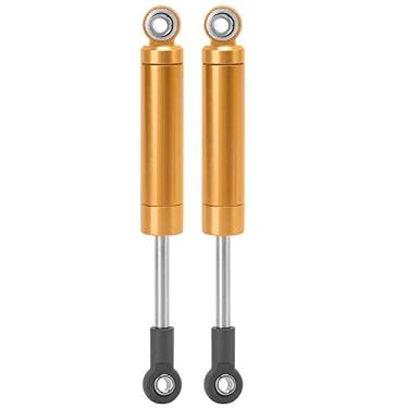 Imagem de Amortecedor de choque RC Mola interna, boa flexibilidade Design razoável Amortecedor sem mola para TRAXXAS SLASH Carro RC 2WD para família para o trabalho(ouro)