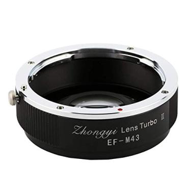 Imagem de Zhongyi Mitakon Mitakon Adaptador Turbo Mark II para lente Canon EF para câmera de montagem M43