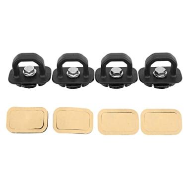 Imagem de Aramox Anéis de amarração aptos para carros caminhões, âncoras de amarração de parede de cama em forma de D ferramenta fixa universal 22854815