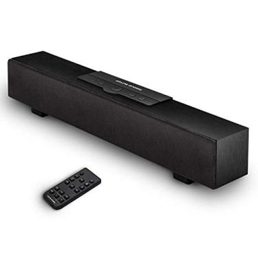 Imagem de atune analog Barra de som, alto-falante Bluetooth sem fio 5.0, barras de som de áudio doméstico da TV AUX/RCA Connection, controle remoto – 40 cm