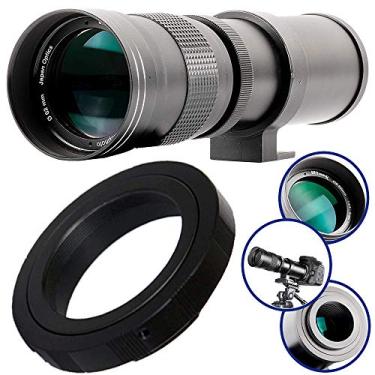 Imagem de Ultimaxx Kit de lentes teleobjetivas Super HD 420-800 mm f/8.3-16 para Nikon D7500, D500, D600, D610, D700, D750, D800, D810, D850, D3100, D3200, D33300, D34 00, D5 100, D5200, D5300, D5500