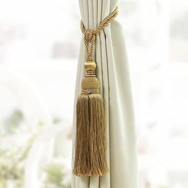 Imagem de Suportes de cortina Simples alça de cortina corda de cortina de bola pendurada gancho de parede gancho de parede fivela de cortina de cortina europeia, T5,2 PCS