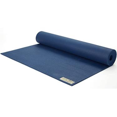 Imagem de JadeYoga Tapete de ioga de viagem - Tapete de ioga embalável, leve e portátil - Tapete de borracha natural antiderrapante para mulheres e homens - Ótimo para ioga, casa, academia, pilates, fitness e