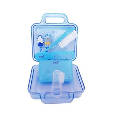 Imagem de Sonne Kit Higiene E Cuidados Do Bebê Maletinha Presente Azul