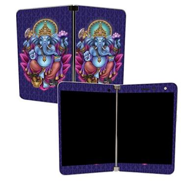 Imagem de Película MightySkins para Microsoft Surface Duo - Elefante Ganesha | Capa protetora de decalque de vinil durável e exclusiva | Fácil de aplicar, remover e mudar estilos | Feito nos EUA