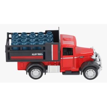 Imagem de Power Toys TECH - Miniatura Ford Antigo Carga de Gás - Carrinho de Ferro com Portas que Abrem e Pneus de Borracha