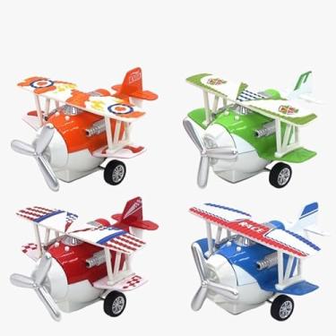 Imagem de Power Toys TECH - Miniatura Avião de Fricção Cor Surpresa- Carrinho de Ferro com Portas que Abrem e Pneus de Borracha