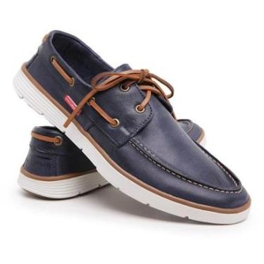 Imagem de Sapato Mocassim Dockside Masculino Couro-Masculino