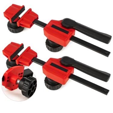 Imagem de altivox Braçadeiras de banco para cães de 3/4" (19 mm) para marcenaria, braçadeiras de madeira de até 70 kg, braçadeiras para marcenaria para furo de cães de banco de 19 mm, acessórios de bancada de