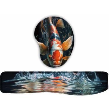 Imagem de KIT Mouse Pad + Apoio de teclado Natureza - JDM