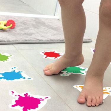 Imagem de Adesivo Piso Banheiro Antiderrapante Infantil Splash - Quartinhos