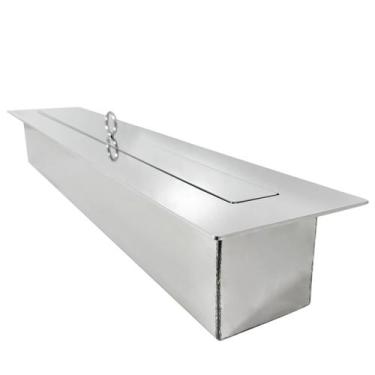 Imagem de Queimador Ecológico Para Lareira A Álcool 70cm Inox 304 - MAGIC FIRE