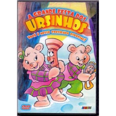 Imagem de DVD A Grande Festa dos Ursinhos - Embalagem de Papel - TOP DISC
