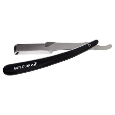 Imagem de Navalha Navalhete Aço Inox Com Cabo Plástico Marco Boni