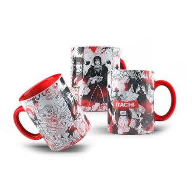Imagem de Caneca de Porcelana Naruto Uchiha Itachi Akatsuki 325mL - LaVince