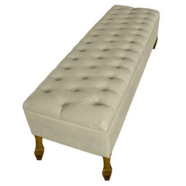 Imagem de Sapateira Recamier Iza De Decoração Para Quarto Para Cama Box Casal Qu