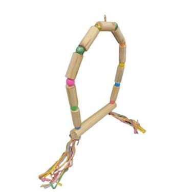 Imagem de Balanço para Pássaros Tradicional Pequeno - Pinguim-Artesanatos