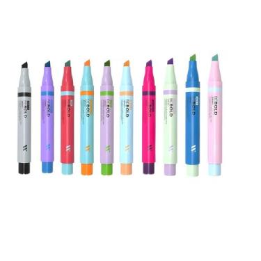 Imagem de  10 Marca Texto Newpen Be Bold Perfumado Escolha a Cor