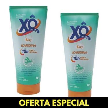 Imagem de Kit com 2 unid - Gel repelente de insetos Xô Inseto Baby Icaridina Kid
