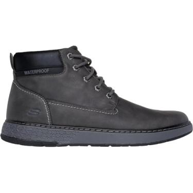 Imagem de Skechers Bota masculina Garlan-Deno Chukka, Char (cinza carvão)), 42