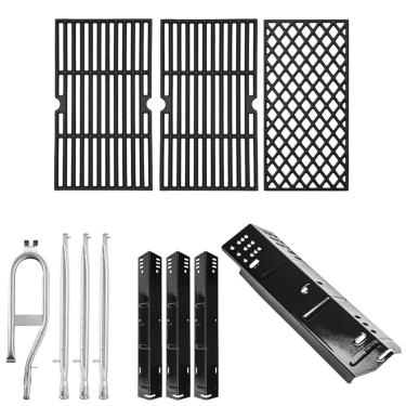 Imagem de SafBbcue DGH450CRP Grelhas de cozinha e placa de calor para peças de reposição de grelha Dyna Glo 4 queimadores DGH450CRN-D DGH450CRP-D DGF451CRP 70-02-615 70-02-423