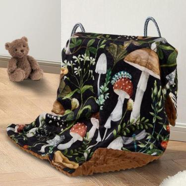 Imagem de Cobertor de Bebê DCOOLGO - Macio e Acolhedor em Fleece Minky (67x102cm