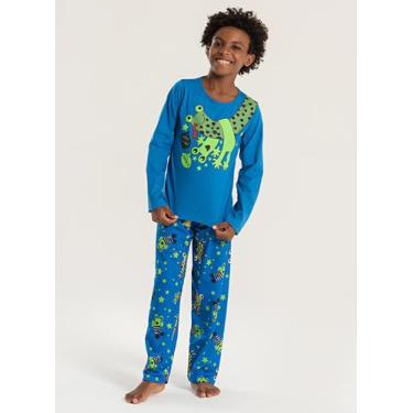 Imagem de Pijama Infantil Menino Longo Sapinho Brilha No Escuro - Molekada, 6