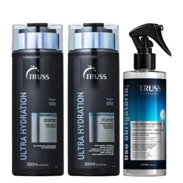 Imagem de Truss Ultra Hydration Kit Shampoo Condicionador e Uso Obrigatório Reco