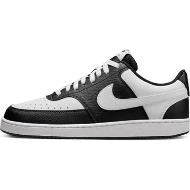 Imagem de Tênis Casual Nike Court Vision Low Masculino (Branco e preto, BR, Adulto, Numérico, 41)
