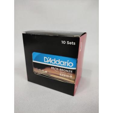 Imagem de Caixa 10 Encordoamentos Violao Aco Daddario Ez910 011 - D'ADDARIO