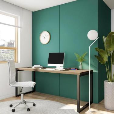 Imagem de Mesa de Escritório Belfast Carvalho 190 cm - Mobly