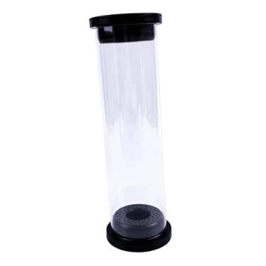 Imagem de UGPLM Tubo de armazenamento para badminton, balde para equipamentos de badminton, peteca portátil, balde para pátio, entretenimento doméstico, 6.65 Cm X 23.4 Cm