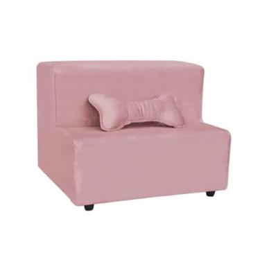 Imagem de Escadas Escadinha para Pet 2 Degraus Gato e Cachorro(ROSÊ)