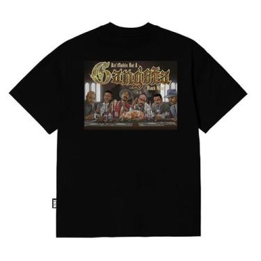 Imagem de Camiseta Black Nine Gangsta Rap - Preta - B90091, G4