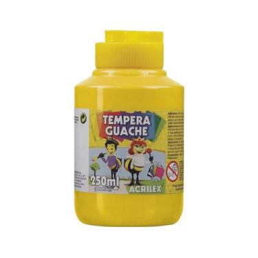 Imagem de Tinta Guache 250 ml - Acrilex - AMARELO OURO