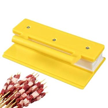 Imagem de Prensa De Kebab | Molde Grande Para Espetos De Kebab,Molde Rápido Para Modelagem De Carne Sem Esforço Para Preparação Ao Ar Livre Churrasco Campismo Grelhar No Quintal Piquenique Cozinhar