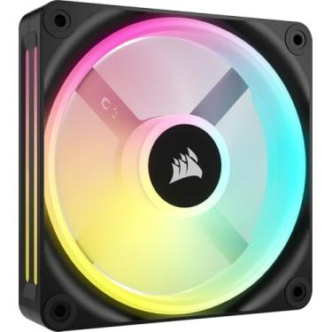 Imagem de Corsair Ventilador único iCUE LINK QX120 RGB 120 mm Dome Magnético RGB - Preto