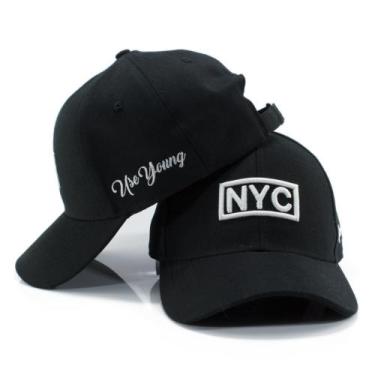 Imagem de Boné NYC New York City Aba Curva Com Ajuste Fitão Envio Imediato - Use