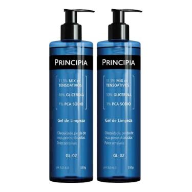 Imagem de PRINCIPIA, Kit Gel de Limpeza Facial Suave 11,5% Tensoativos + 10% Glicerina + 1% PCA Sódio GL-02 com 350ml