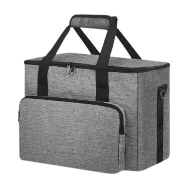 Imagem de ZGUZMCMK Bolsa de Transporte Portátil Resistente com Zíper E Vários Bolsos, Organizador para Estação de Energia, Mochila para Bicicleta, Caminhada E Atividades