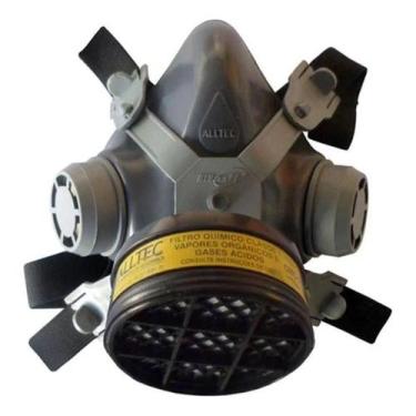 Imagem de Máscara Pintura Carvão Ativado C/Filtro Vo/Ga - ALLTEC